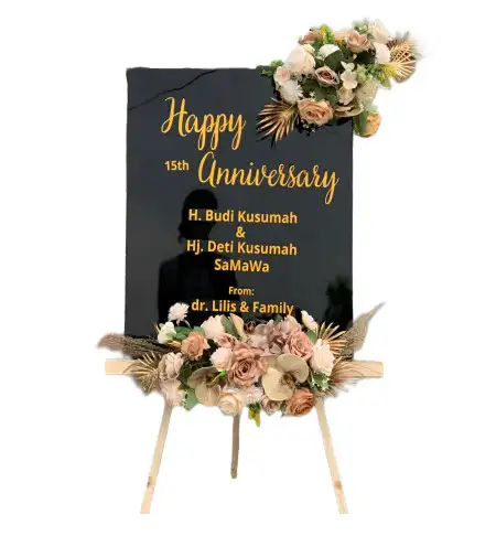 Papan Bunga Akrilik Seloliman