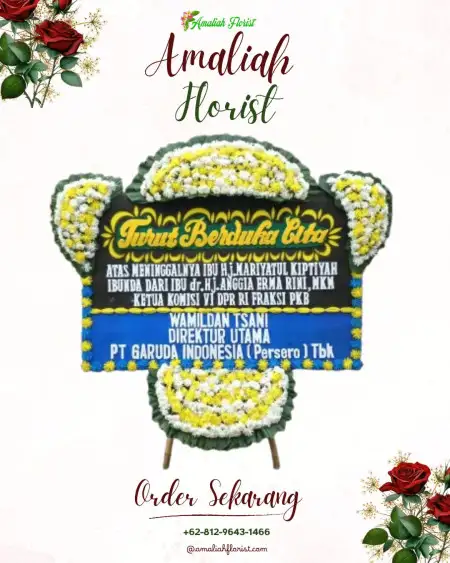 Papan Bunga Duka Seloliman